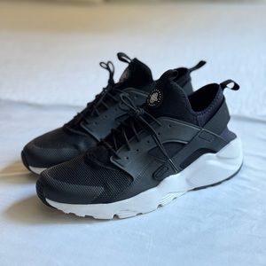 Nike Air Huarache Run Ultra (Black and White) - Men’s Size 13